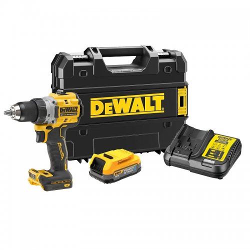 Taladro inalámbrico DeWALT 18V 1x1.7Ah POWERSTACK DCD800E1T