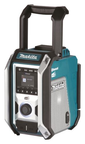 MAKITA Radio DAB recargable, Bluetooth, USB Li-ion CXT 10.8/12V, LXT14.4/18V DMR115