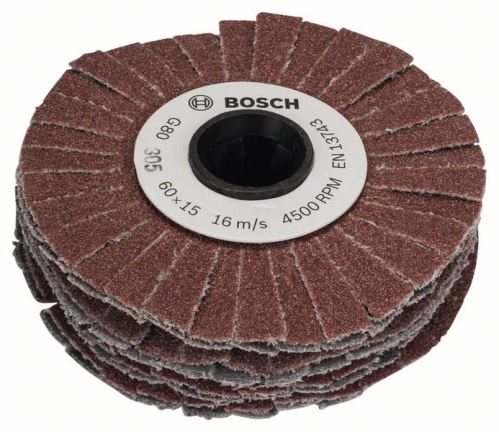 BOSCH Rodillo abrasivo (flexible) 80 1600A00154