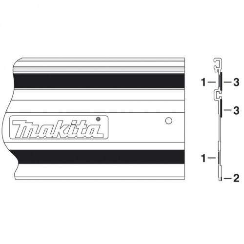 Cinta deslizante MAKITA para barra 1400 mm 413101-9