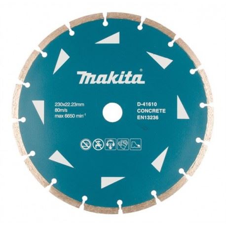 Disco de corte de diamante MAKITA DiaMak 230x22,23 mm, 10 piezas D-61145-10