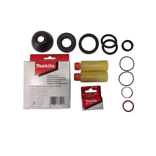 Kit de servicio MAKITA (sello+circular+lubricante+carbonos) para HM1203/HM1213/HM1214C 195114-9