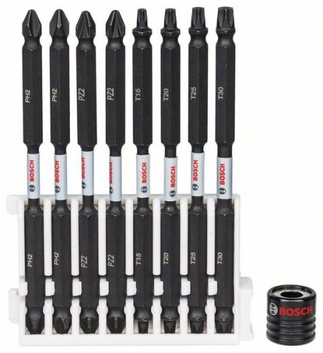 BOSCH Juego de puntas de destornillador Impact Control, 9 piezas 2608522347