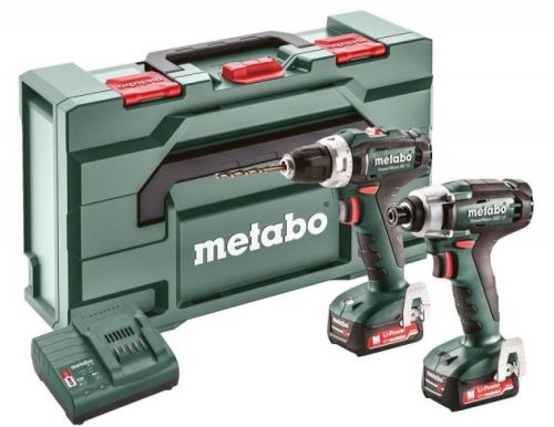 METABO Combo Set 2.7.1 12 V Máquinas de batería PowerMaxx BS 12 y SSD 12 - 685166000