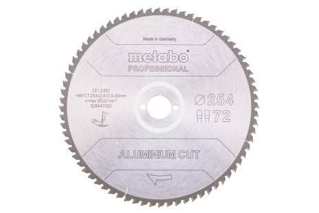 METABO Hoja de sierra 254 x 30 mm, 72 dientes 628447000