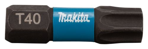 MAKITA punta de torsión 1/4" IMPACT BLACK T40, 25 mm 2 piezas B-63703