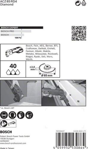 BOSCH EXPERTO STAROCK DIA ACZ85RD4, 1ud 2608900034