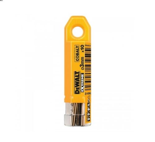 DeWALT Broca para metal HSS-E COBALTO 3,0 x 61 mm (10 uds) DT4920