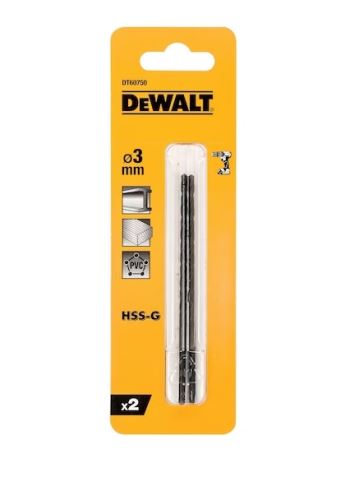 DeWALT Broca para metal HSS-G 3 x 66 mm DT60750