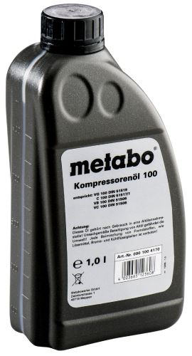 METABO Aceite para compresores de pistón, 1L 0901004170