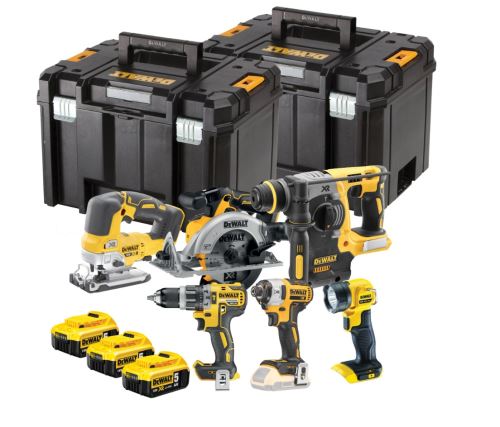 Herramientas inalámbricas Dewalt en un juego 18V DCK690P3T