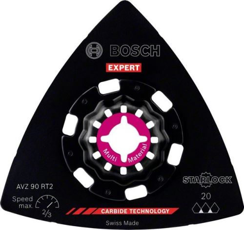 BOSCH EXPERTO STARLOCK AVZ90RT2, 10 piezas 2608900046