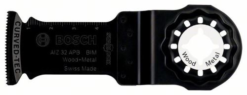 BOSCH Hoja de sierra de inmersión BIM AIZ 32 APB Madera y metal 50 x 32 mm 2608661902