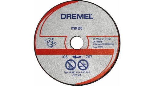 DREMEL Disco de corte para metal y plástico 2615S510JB