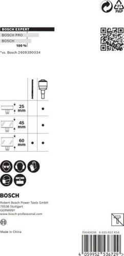 BOSCH EXPERT Adaptador Power Change Plus y broca centradora TCT 8,5x105mm (2 uds) 2608900526