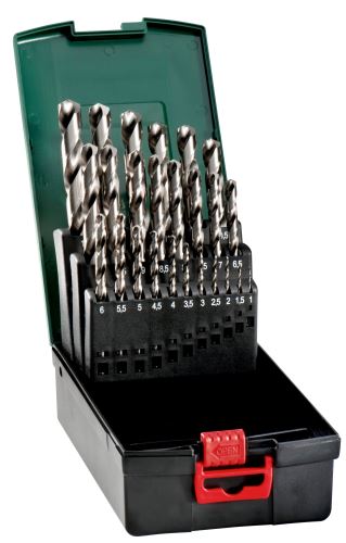 METABO Juego de brocas para metal HSS-G (25 piezas) 627098000