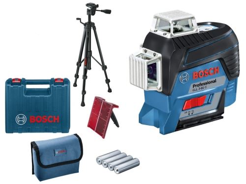 Bosch Láser cruzado + trípode BOSCH GLL 3-80 C + BT 150