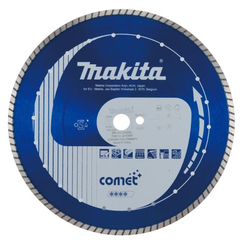 Disco de corte diamantado MAKITA Comet Turbo 350x25,4 mm B-13057