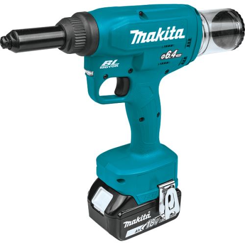 MAKITA Remachadora inalámbrica Li-ion LXT 18V/3.0 Ah, Makpac DRV250RFJ