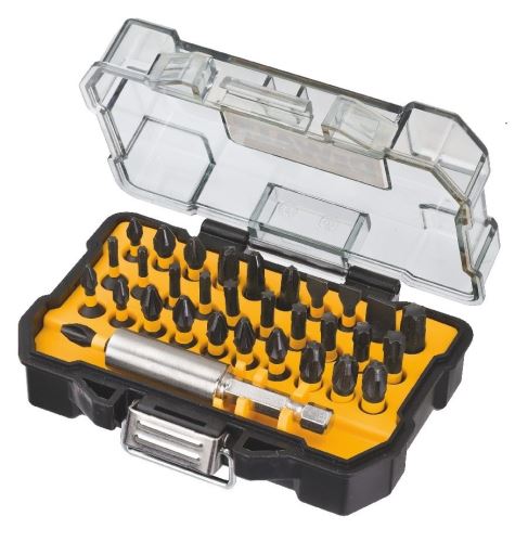 Juego de puntas DeWALT IMPACT TORSION que incluye soporte magnético (32 piezas) DT70523T