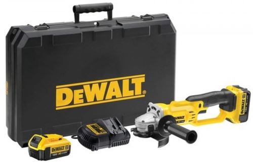 Amoladora angular inalámbrica DEWALT DCG412M2