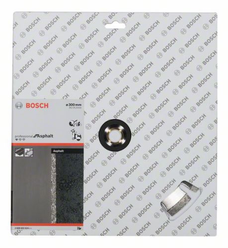 BOSCH Disco corte diamante Estándar para Asfalto 300 x 20/25,40 x 2,8 x 10 mm 2608602624