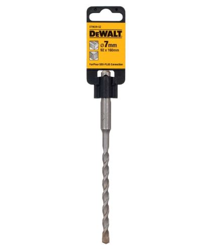 Broca DeWALT SDS Plus de 7 mm con 2 fresas DT9639