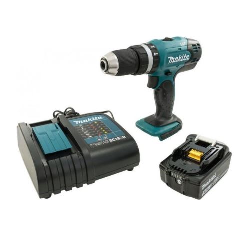 Makita Atornillador de impacto inalámbrico Li-ion LXT 18V/1x3.0 Ah DHP453RFX8