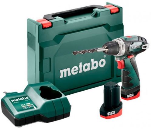 METABO Taladro atornillador inalámbrico PowerMaxx BS BASIC 600984500