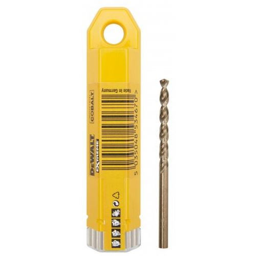 DeWALT Brocas para metal HSS-E COBALTO 10,2 x 133 mm (10 uds) DT4943