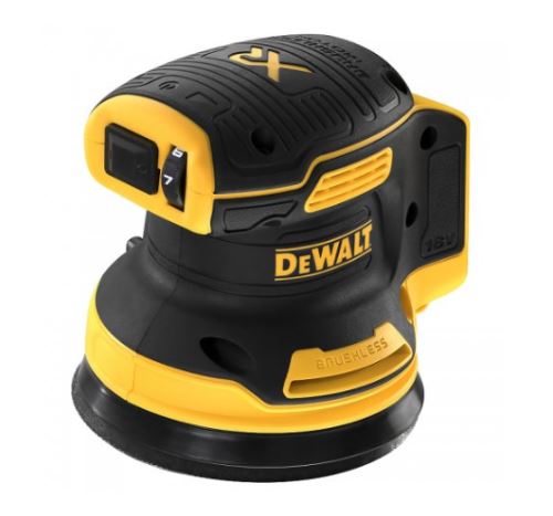 Lijadora excéntrica inalámbrica DeWALT 125mm 18V sin batería DCW210N