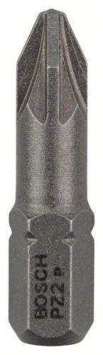 BOSCH Punta de destornillador extra dura Extra-Hart PZ 2, 25 mm (25 uds) 2607001560