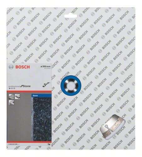 BOSCH Disco de corte Diamante Estándar para Piedra 300 x 22,23 x 3,1 x 10 mm 2608602698