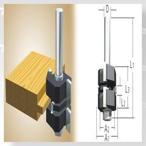 Fresa MAKITA 38 D-12027