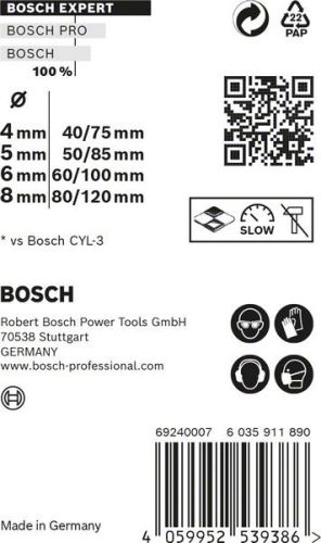 BOSCH EXPERT CYL-9 MultiConstrucción 4/5/6/8 (4 uds) 2608900645