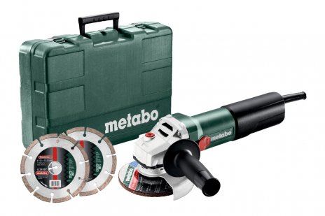 Metabo WQ 1100-125 Set (610035510) Amoladora angular