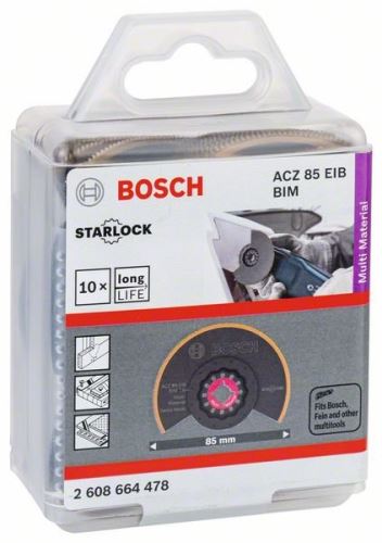 BOSCH RB Hoja de sierra segmentada - 10 piezas ACZ 85 EIB 85 mm 2608664478