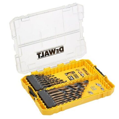 DeWALT Juego de brocas para metal HSS-G / 1-12 mm (21 piezas) DT70755