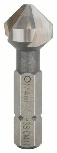 BOSCH Avellanador cónico 12,4 mm, M 6, 35 mm, 1/4" 2608596407