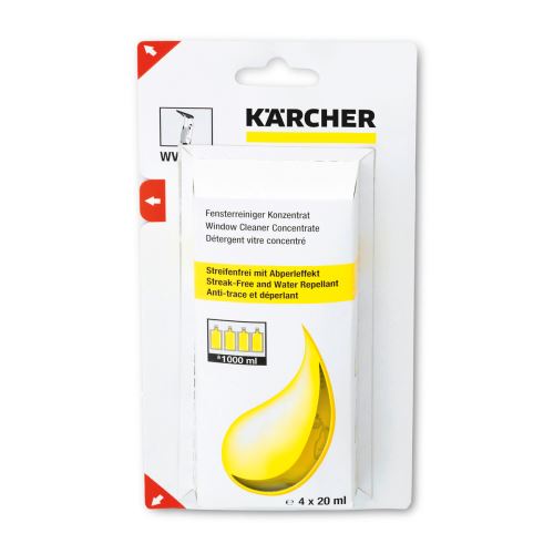 Kärcher Limpiador de ventanas concentrado RM 503, 4x20 ml 62953020