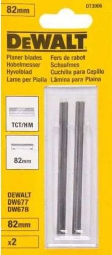 Cuchillos cepilladores de doble filo de carburo DeWALT (1 par) DT3906