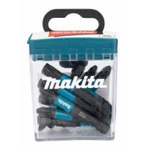 MAKITA punta de torsión 1/4" IMPACT NEGRO PZ2, 50 mm 10 piezas E-12413