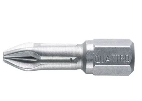 Broca MAKITA HEX 1/4" PZ1, 25 mm, 10 piezas P-06096