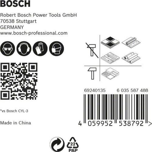 BOSCH EXPERT HEX-9 MultiConstrucción 5/5/6/7/8mm (5 uds) 2608900586