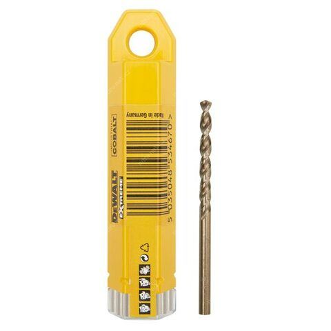 Brocas DeWALT para metal HSS-E COBALTO 5,0×86 mm (10 uds) DT4929