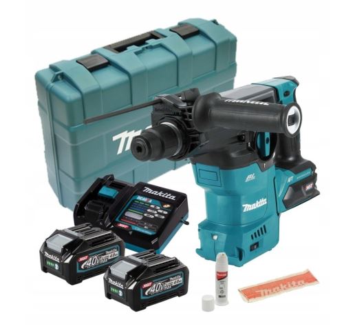 Martillo inalámbrico Makita con AWS Li-ion XGT 40V/4.0Ah, estuche HR008GM203