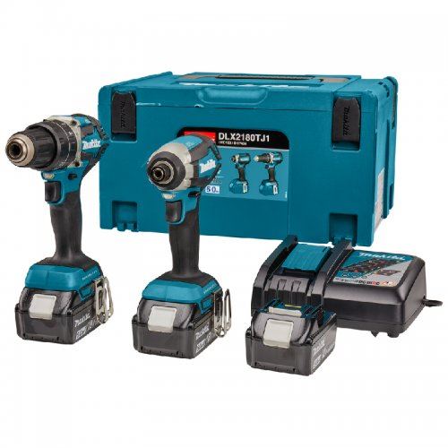 MAKITA Batería DHP484+DTD153 Li-ion LXT 18V/5.0Ah DLX2180TJ1