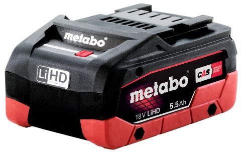 METABO Celda de batería LiHD 18V - 5,5 Ah 625368000