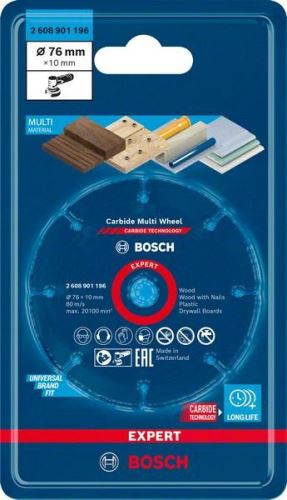 BOSCH EXPERT Disco de corte Carburo MultiRueda 76mm 2608901196