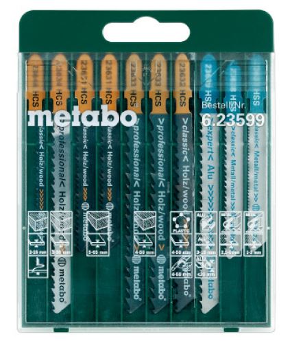 Promoción juego de hojas de sierra METABO (10 uds) 623599000